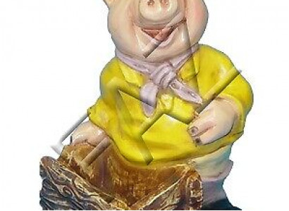 Design Schwein Figur Statue Skulptur Figuren Skulpturen Dekoration Deko c360 neu