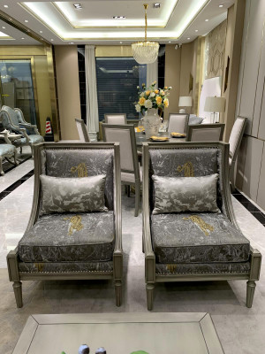 Sessel Luxus Polster Designer Textil 1 Sitzer Polster Sitz Einsitzer Möbel neu