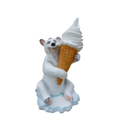 Ice Cream Figure Statue Aufsteller Eisdiele Restaurant Gastronomie Statuen 215cm