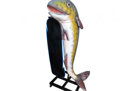 Skulptur Surf Board Statue Aufsteller Skulpturen Statuen Figur Board Bunt 185cm