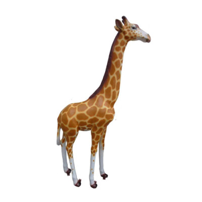 Garten Dekoration Zoo Giraffe Statue Figur Deko Statuen Skulptur Figuren 195cm
