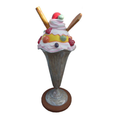 Ice Cream Figure Statue Aufsteller Eis Diele Restaurant Gastronomie Figur 165cm