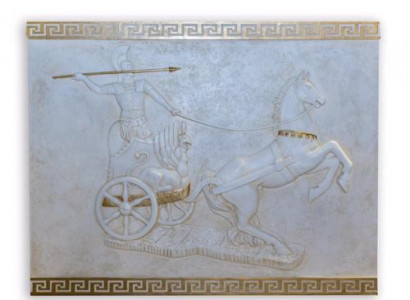 Alexander Große Deko Figur Statue Skulptur 184x143cm Figuren Neu Relief R113a