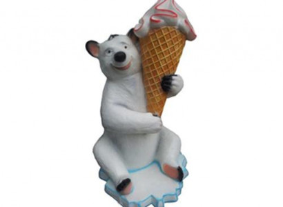 Ice Cream Statue Aufsteller Eisdiele Restaurant Gastronomie Statuen Eis 128cm