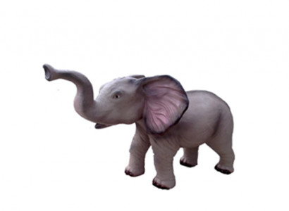 Elefant Lebensgroße Figur Dekoration Statuen Skulptur Elefanten Figuren 180cm