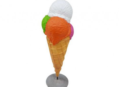 Skulptur Eis Werbung Eisdiele Figuren Statuen Aufsteller 185 cm