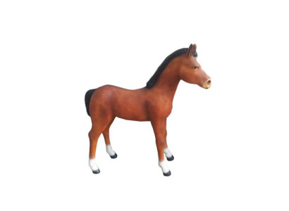 Russischer Hengst Pferd Dekoration Figur Figuren 150cm Statue Skulptur Statuen