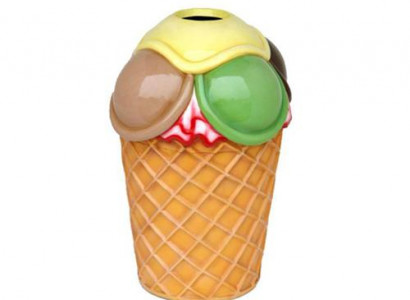 Ice Cream Figur Statue Aufsteller Eisdiele Hase Gastronomie Statuen 105cm Neu