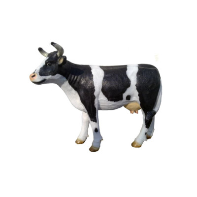 Kuh Rind Lebensgroße Figur Dekoration Statuen Skulptur Garten Deko Figuren 130cm