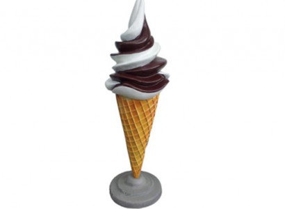Ice Cream Eisdiele Wand Dekoration Figuren Aufsteller 130cm Neu Gastronomie