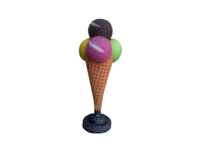 Eis Skulptur Schokolade Eiscreme Statue Skulpturen Statuen 140cm Statuen Neu