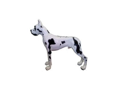 Hund Lebensgroße Figur Dekoration Statuen Skulptur Garten Deko Figuren 125cm neu