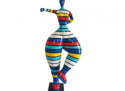 Moderne Figur Ballerina PVC Skulptur Dekoration 85cm Deko Figuren Statuen Neu