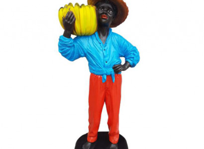 Deko Figur Statue Skulptur 120 cm Figuren Statuen Skulpturen Black Lives Matter