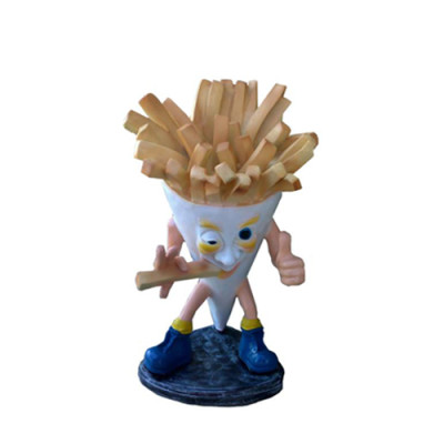 Pommes Fast Food Skulptur Dekoration Figuren 85cm Neu Gastronomie Aufsteller