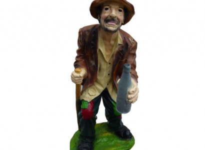 Deko Figur Statue Skulptur 95cm Figuren Statuen Skulpturen Alkoholiker Obdachlos
