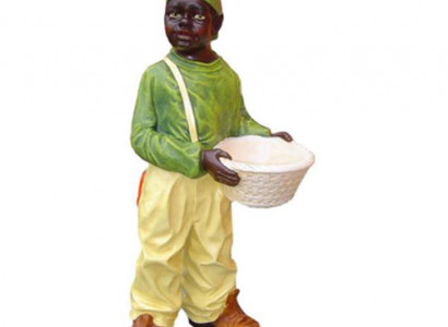 Deko Figur Statue Skulptur 90 cm Figuren Statuen Skulpturen Schwarzer USA P36