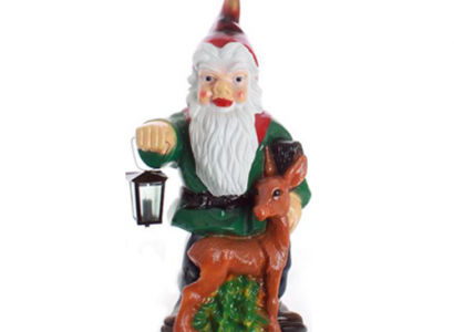 Garten Zwerg 95cm Dekoration Figuren Statuen Figur Hand bemalt Neu Statue