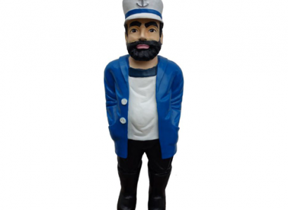 Seemann Statue Skulptur Dekoration Deko Statuen Figuren Skulpturen 85 cm Neu