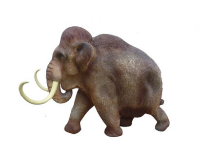 Designer moderne schöne Skulptur Mammut, Figur Höhe 42cm