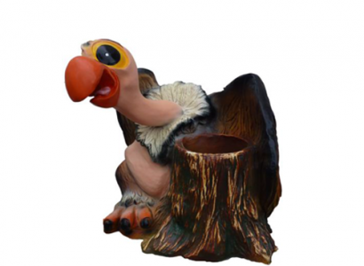 Deko Figur Aasgeier Vogel Garten Figuren Skulptur Statuen Skulpturen 45cm Neu