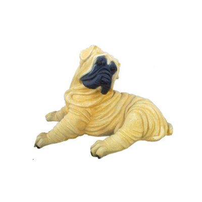 Hund figur abstrakte figuren statuen Garten Dekoration Deko 70cm statue Tier Neu