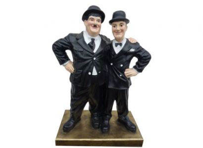 Deko Figur Statue Skulptur 50 cm Figuren Statuen Skulpturen Dick und Doof Neu