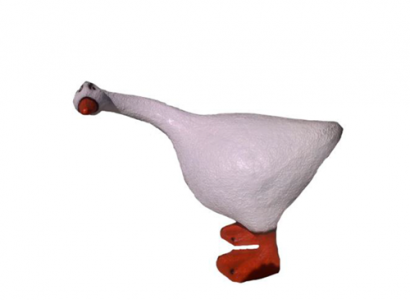 Ente Dekorative Statue Garten Figuren Statuen 65 cm Lebensgroß Figur Plastik