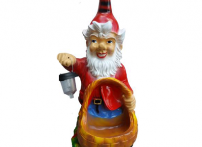 Garten Haus Dekoration Figur Statue Skulpturen Deko Figuren Zwerg Handarbeit K29