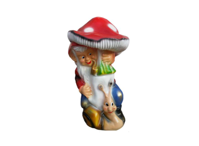 Garten Haus Dekoration Figur Statue Skulpturen Deko Figuren Zwerg Handarbeit K15