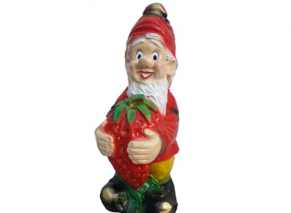 Garten Haus Dekoration Statue Skulpturen Deko Figuren Zwerg Handarbeit K9