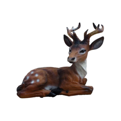 Hirsch Figur Statue Statuen Figuren Garten Deko Skulptur Dekoration 45 cm Neu