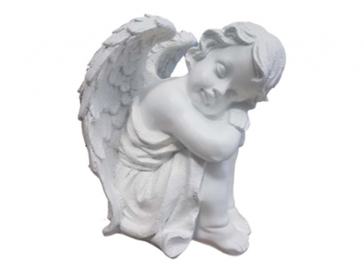 Engel Deko Figur Statue Skulptur 41cm Figuren Statuen Skulpturen Grabschmuck