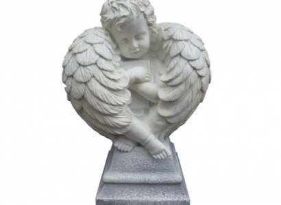 Deko Figur Statue Skulptur 54 cm Figuren Statuen Skulpturen Garten Engel R108