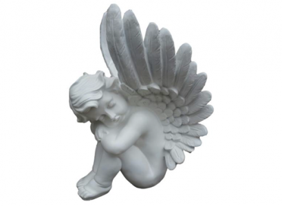 Deko Figur Statue Skulptur 45 cm Figuren Statuen Skulpturen Engel Grabschmuck