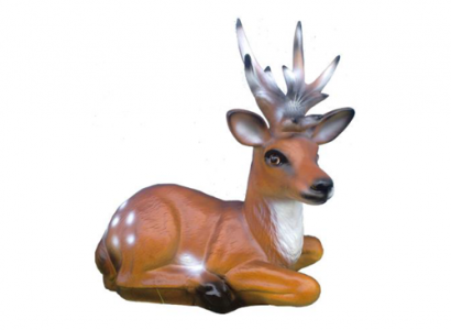 Hirsch Wald Figur Statue Garten Dekoration Skulptur Deko Skulpturen