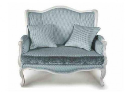 Couch Textil Stoff Sofa Edles Design Designer 2 Sitzer Möbel Klassische Möbel