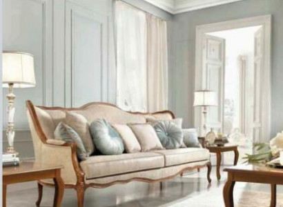 Sofa 3 Sitzer Couch Polster Sofas Couchen Wohnzimmer Design Textil Stoff Neu