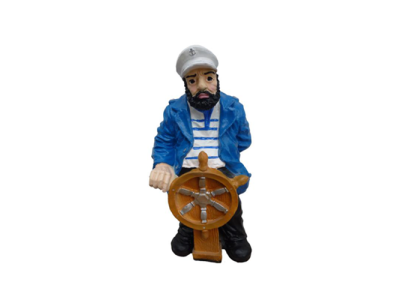 Seemann Statue Skulptur Dekoration Deko Statuen Figuren Skulpturen 44 cm Neu