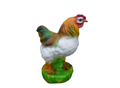Huhn Vogel Figur Statue Garten Dekoration Skulptur Deko Skulpturen