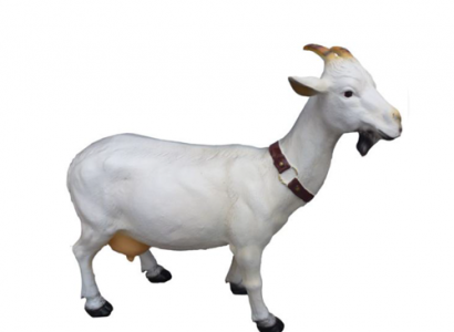 Ziege Tier Figur Statue Garten Dekoration Skulptur Deko Skulpturen