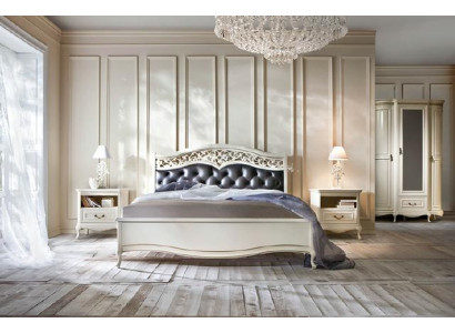 Italienische Stil Schlafzimmer Komplett Möbel Bett Nachttisch Schrank Kommode 2