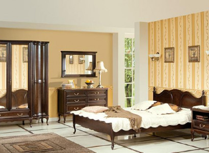 Italienische Stil Schlafzimmer Komplett Möbel Bett Nachttisch Schrank Kommode 1