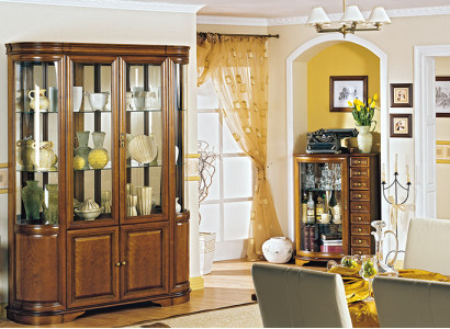 Klassiches Vitrine Kommode Vitrinen Kommoden 2 Vitrinen Landhaus Royal Zefir 2