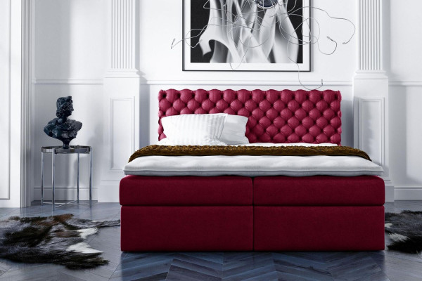 Chesterfield Boxspringbett Doppelbett Ehebett Bett Polsterbett Betten 200x200cm