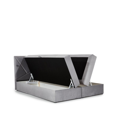 Doppelbett Bett mit Bettkasten Boxspringbett Ehebett Betten Polsterbett 180cm