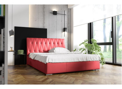 Doppelbett Bettrahmen Ehebett Bettgestell Bett Polsterbett Betten Polyester Neu