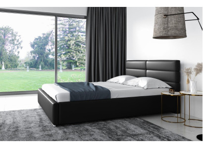 Bettrahmen Holz Design Doppel Hotel Modern Bett Schlafzimmer Betten Polsterbett
