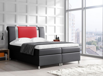 Bett mit Bettkasten Boxspring Betten Möbel Doppel 160x200 Schlafzimmer Hotel Neu