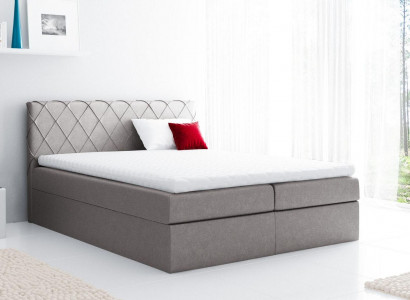 Boxspringbett Doppelbett Ehebett Bettgestell Bett Polsterbett Betten 200x200cm